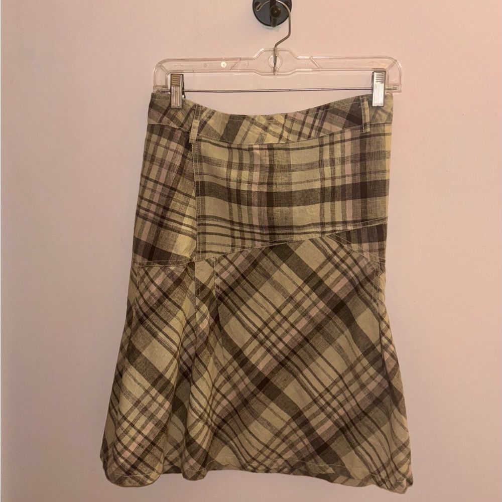 Sherry Taylor Plaid Mini Skirt Plus Size 1X Preppy Academia Y2K - Picture 11 of 16